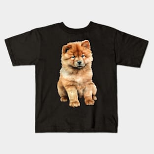 Puppy Chow Chow Kids T-Shirt